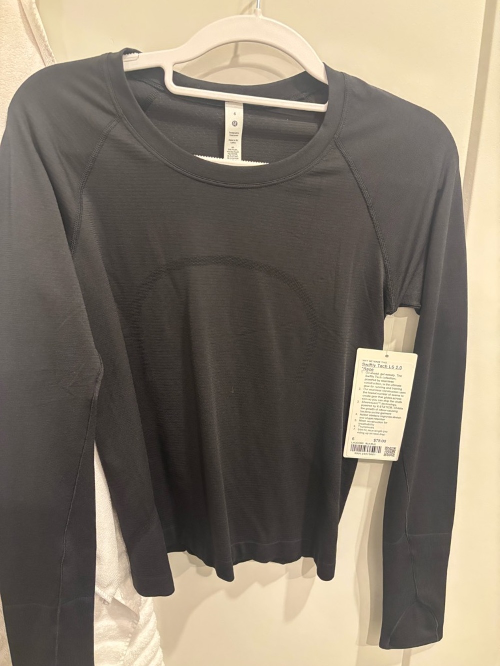 lululemon athletica Swiftly Tech Long Sleeve race length